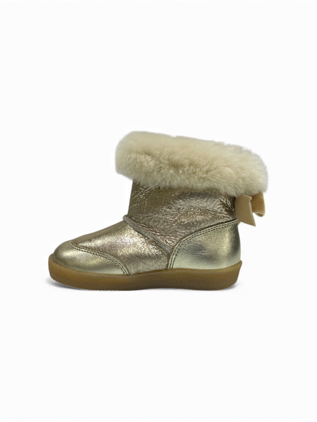 FALCOTTO LISSI metallic/ shearl - stivaletto bambina