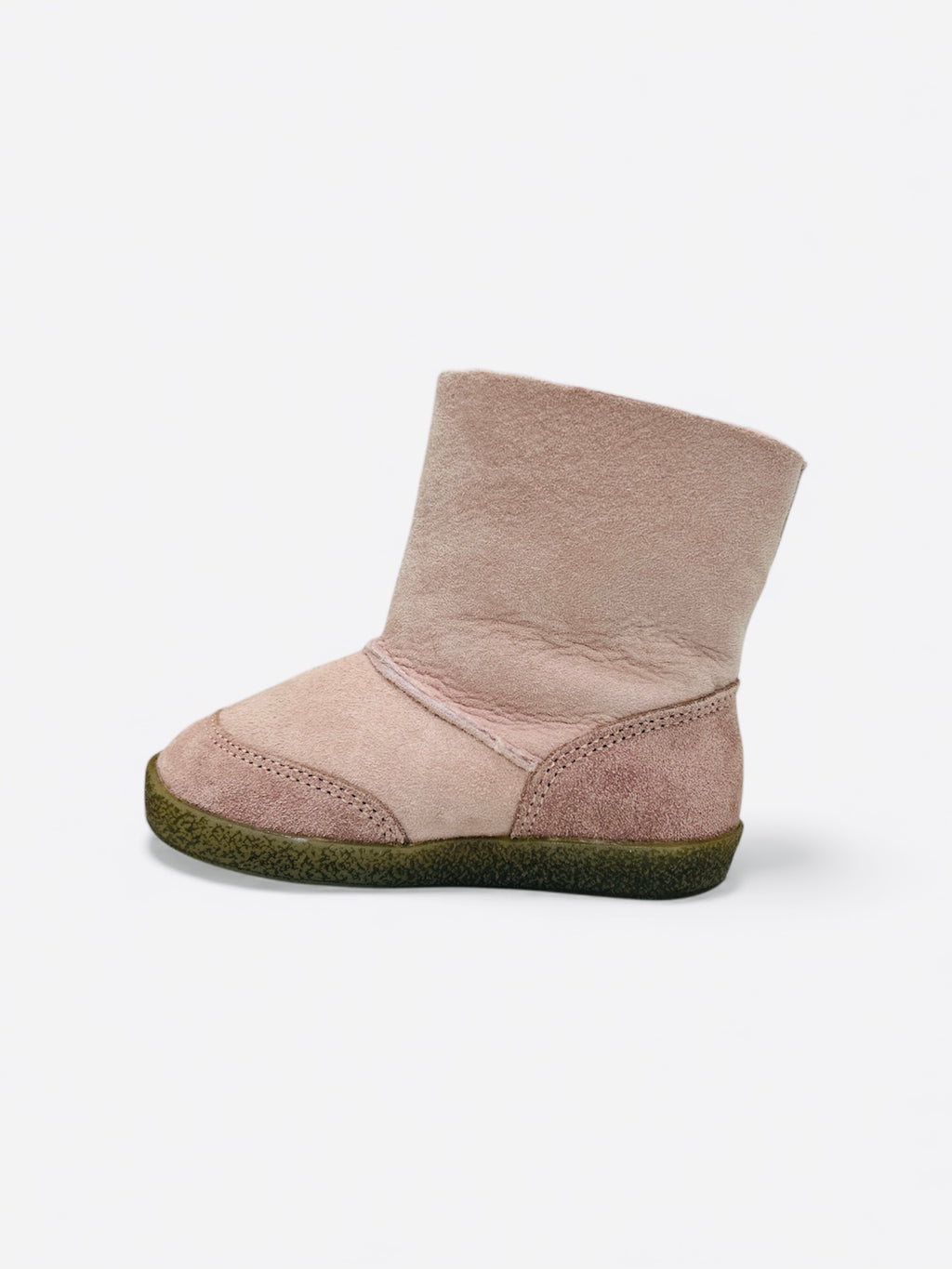 FALCOTTO CARL suede/ shearling- stivaletto bambina