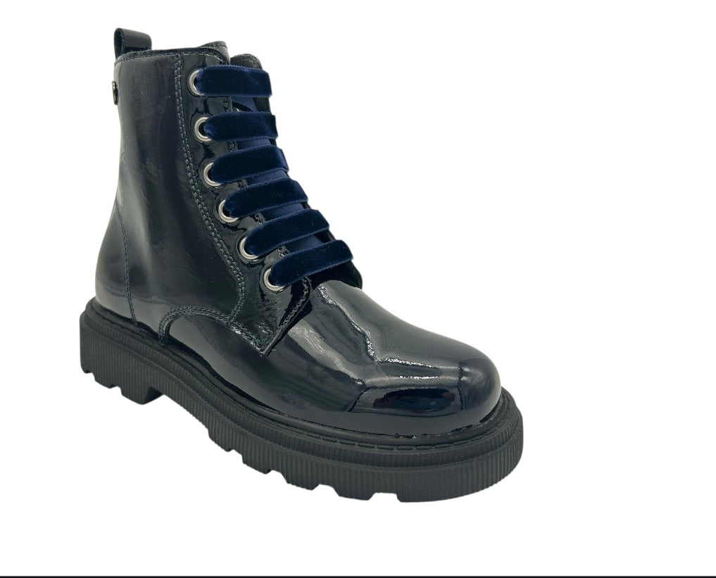 NATURINO FOSTER PATENT-scarpe bambina ￼