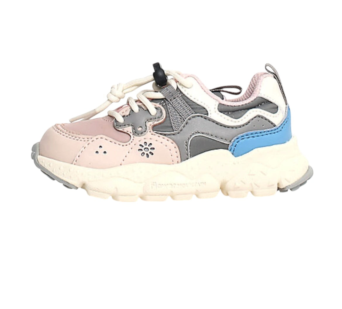 FLOWER YAMANO 3JUNIOR- Sneaker Bambina in Calf