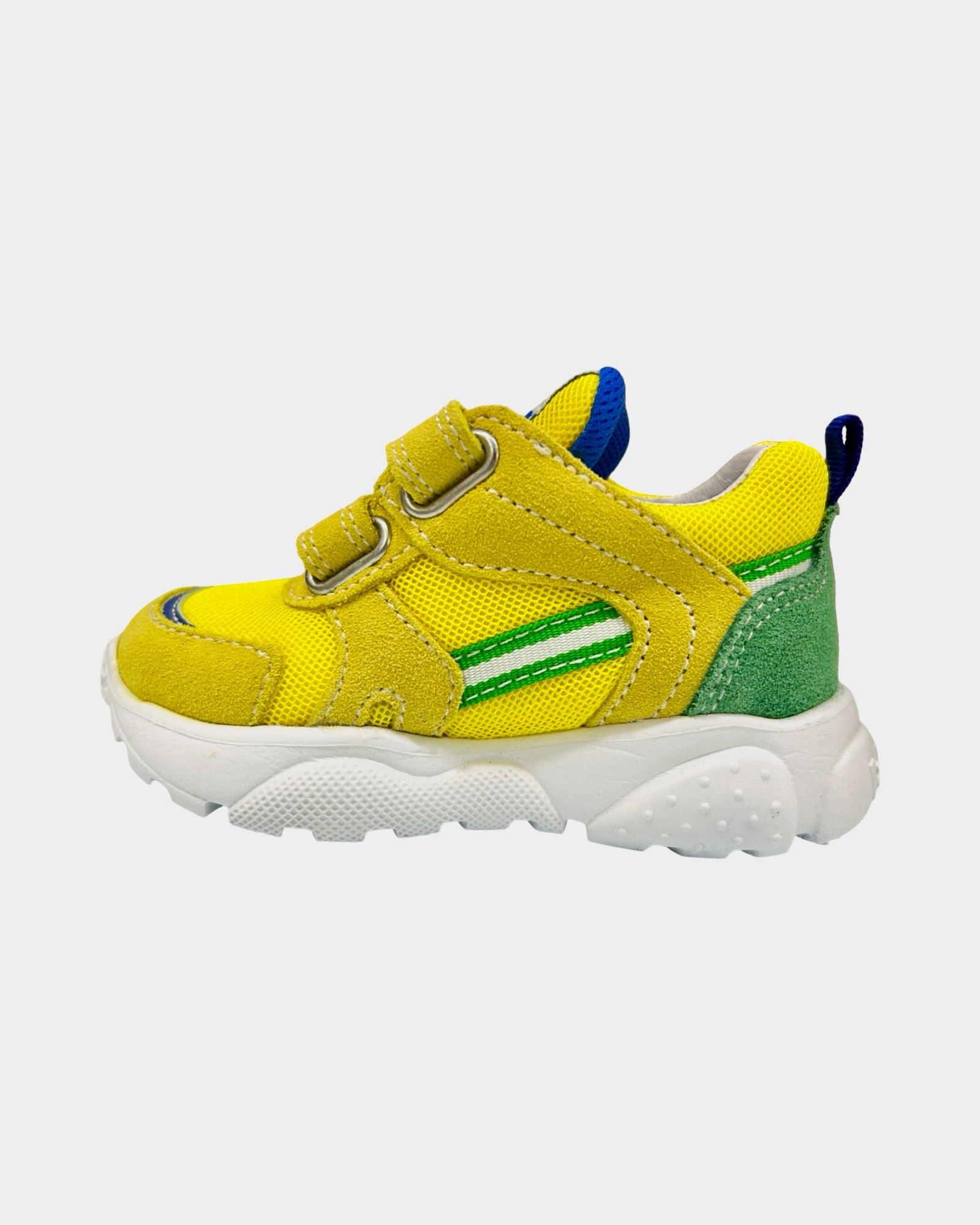 FALCOTTO STRIPE - scarpe bambino YELLOW-GREEN