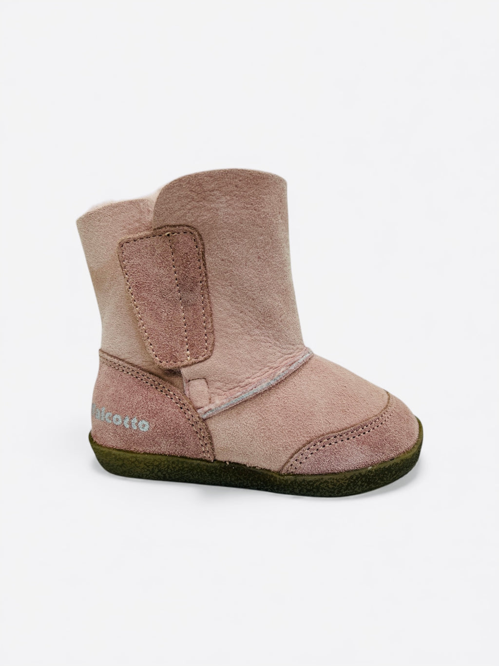 FALCOTTO CARL suede/ shearling- stivaletto bambina