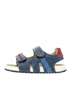 NATURINO SIHUR Calf colore azure - red- sandali bambino