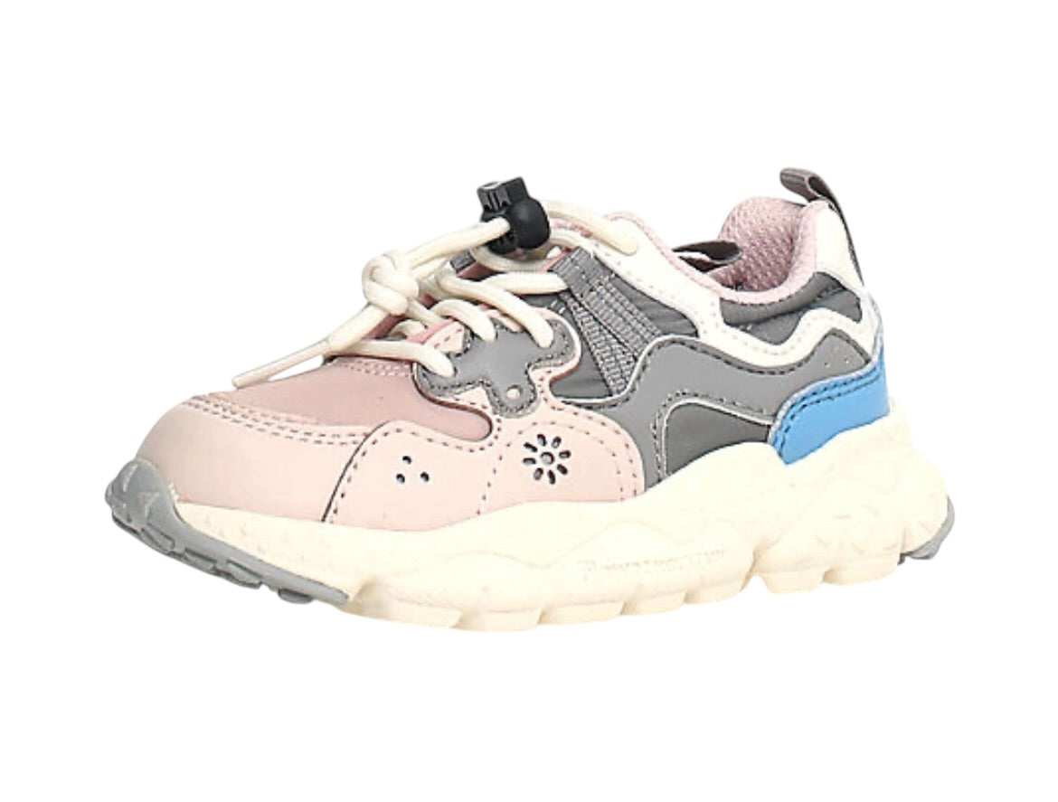 FLOWER YAMANO 3JUNIOR- Sneaker Bambina in Calf