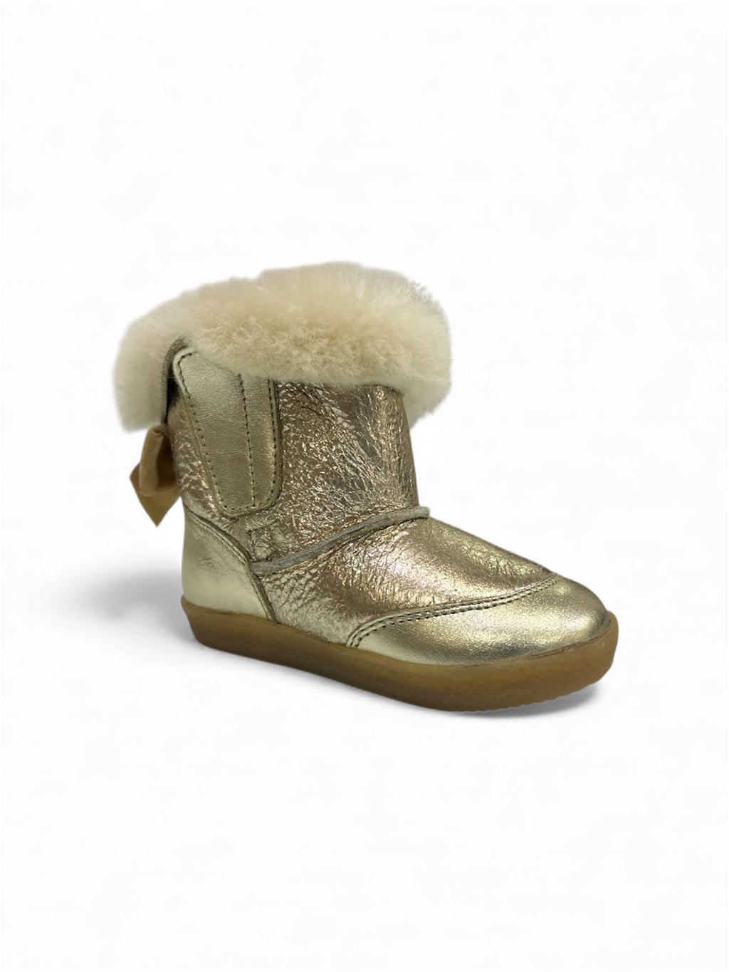 FALCOTTO LISSI metallic/ shearl - stivaletto bambina